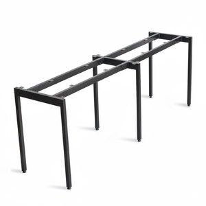 Industrial Style 2-Cushioned 200x50cm HCSL012 Slean System Assembly Iron <b>Footrest</b> for Table - Product Image 1