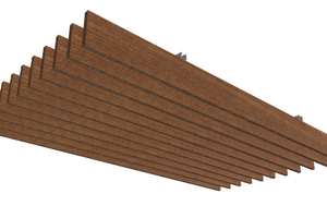 Baffles Acústicos de Madera para Techo Suspendido - Product Image 2