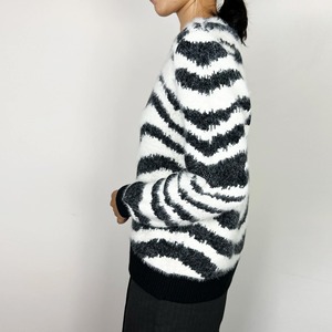 Nouveauté : Pull d'hiver pour femme à manches longues, 100 % laine, logo personnalisé sur le devant, entièrement personnalisable, style streetwear - Product Image 5