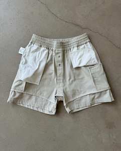 2026 Wholesale Custom Blank Summer Casual Cotton Multi-Pocket Cargo Shorts Baggy Lightweight 6 Pocket Cargo Shorts for Men - Product Image 6