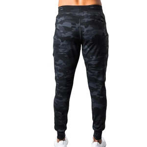 กางเกงวอร์มผู้ชายสไตล์วินเทจ ผ้าฟลีซ ทรงสลิม ขอบเอวยางยืด ปลายขาจั๊ม  ผ้าริบ  รักษ์โลก ผ้าฝ้าย 100% - Product Image 3