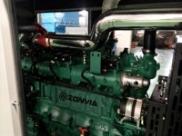 150kW 187,5KVA Erdgas & Biogas LPG Gasgenerator mit Elektrostart Wasserkühlung 95% Effizienz 400/230V
