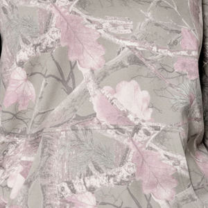 High Quality Women's Oversized Camouflage <b>Leaf</b> Print Hoodie Streetwear Casual Loose Pullover Fleece Sweatshirt Custom Logo - Product Image 3