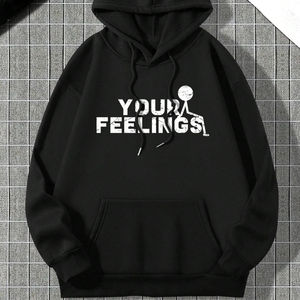 เสื้อฮู้ดผู้ชายผ้าฟลีซฝรั่งเศสคุณภาพสูง3D พิมพ์ลายดิจิตอลเสื้อแบบมีน้ำหนักเบาเป็นมิตรต่อสิ่งแวดล้อม - Product Image 4