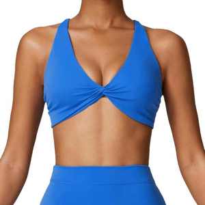 QUICK DRY Nueva llegada Venta caliente Ejercicio Transpirable Fitness Top Seamless Gym Cross Back Sports Yoga Sports Bra - Product Image 2