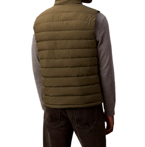 Chaqueta acolchada de talla grande para hombre con aislamiento térmico Cierre de cremallera Embalaje de tambor: te mantiene caliente durante el clima frío - Product Image 3