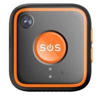 Super Mini V303 Traceur GPS 4G avec capteur de chute, bouton SOS, surveillance en temps réel, étanche IP67, batterie rechargeable, compatible Android