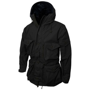 Veste smock respirante d'extérieur de haute qualité pour hommes, logo personnalisé, coupe-vent coupe-vent à fermeture éclair complète pour hommes, fabriqué en usine OEM - Product Image 3
