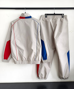 Survêtements coupe-vent décontractés, coupe régulière, légers, résistants au vent, polyester/nylon uni, respirants, pour hommes, hiver - Product Image 6