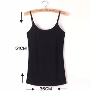 Camisola básica blanca sólida para mujer 2025, camisetas sin mangas sexis sin mangas con tirantes finos, Top corto de entrenamiento, camiseta de gimnasio de longitud corta - Product Image 6