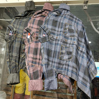 Camisa de franela a cuadros para hombre, diseño personalizado, nuevo diseño indio, 100% algodón