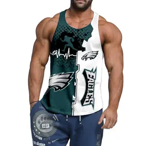 Erkek nefes Tank Top spor giyim kafatası 3d baskılı Tees Boys açık spor Fitness atlet yelek yaz kolsuz üstler