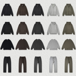 Oem Custom logo <b>Oversized</b> Sweatsuit CustomMade Casual Tracksuit Customized Sweatshirts Hoodie's and Sweatpant's <b>Jogger</b> Set's - Product Image 2