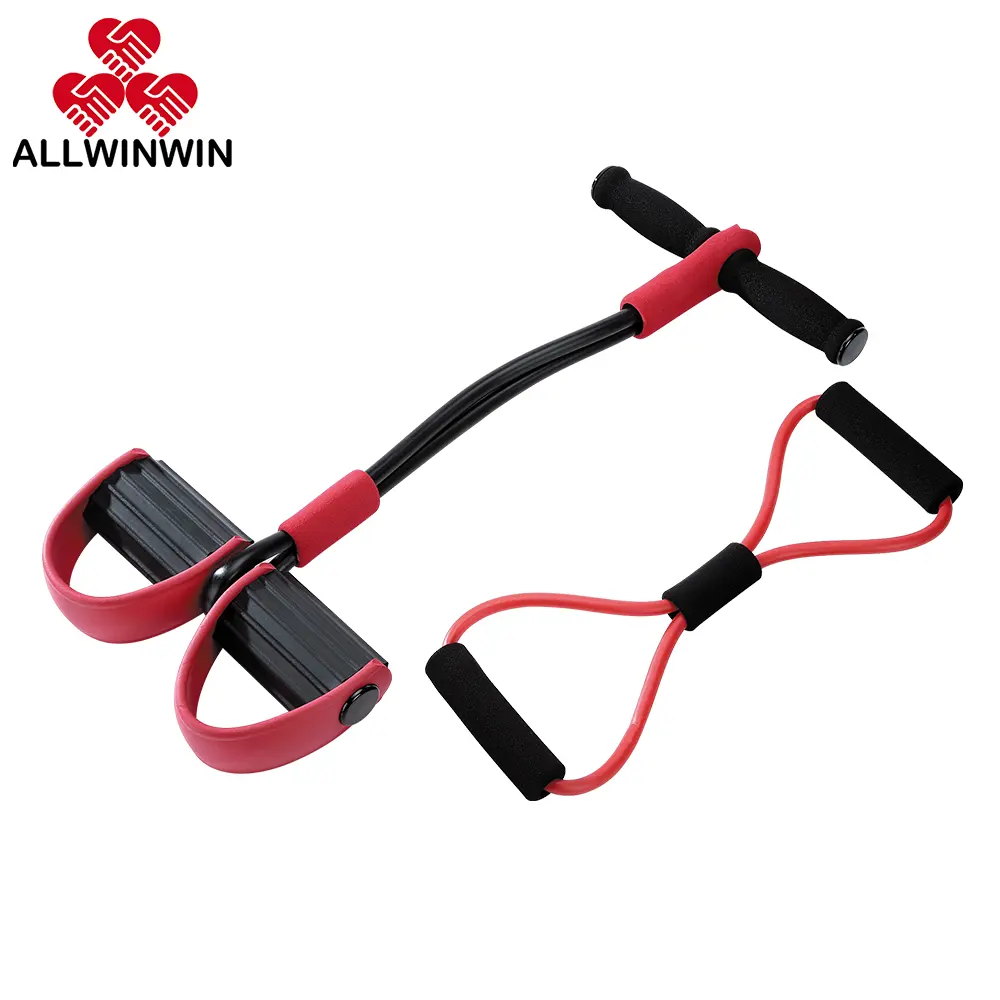 ALLWINWIN PUE07 Pull Exerciser - Figure 8 Tube Resistance Band Pedal