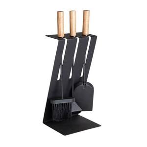 Juego de Herramientas para Chimenea de Hierro de Lujo, Venta Caliente, Forma Personalizada, Combustible de Leña, Recubrimiento en Polvo, Decoración del Hogar de Alta Calidad, Diseño Personalizable - Product Image 1
