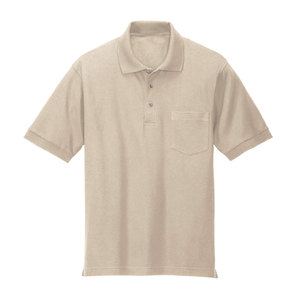 Polo de Hombre con Logotipo Bordado, Corte Regular, 100% Algodón, Manga Corta, Cierre de Botones, Estilo Golf - Product Image 1