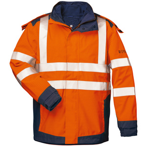 Veste de travail réfléchissante en Polyester haute visibilité poche hiver chaud thermique avertissement de sécurité routière uniforme imperméable vêtements de travail routier - Product Image 3