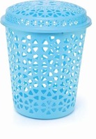 Panier à linge en plastique Anax, plusieurs couleurs, panier à linge domestique, durable, léger, ventilé, poignées intégrées, facile à nettoyer, pour la maison