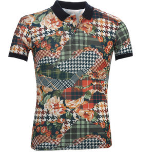 Polo de Golf en Polyester à manches courtes pour hommes, impression numérique personnalisée de haute qualité, sport à séchage rapide, fabriqué en turquie - Product Image 3