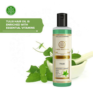 Khadi Natural Tulsi Aceite Capilar 210 ml - Product Image 3
