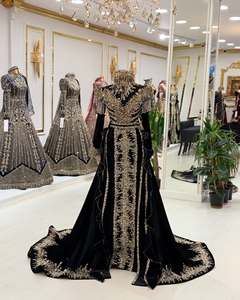 Ethereal Dream Satin A-Line Gown Sleek Champagne Party <b>Dress</b> with Deep V-Neckline Thigh-High Slit Pearl-Detailed <b>Straps</b> Pattern - Product Image 1