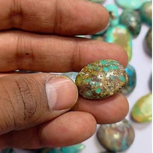 166 piezas de turquesa natural de 14mm a 40mm cabujón de pera ovalada 4240 Cts lote Iroc ventas buena calidad cabina turquesa US $255 para todos - Product Image 2