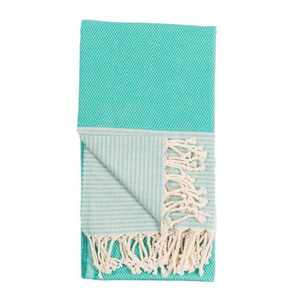 Nouveau design de serviettes de plage en coton Fouta serviettes de coton à séchage rapide doux vente en gros pour la plage - Product Image 5