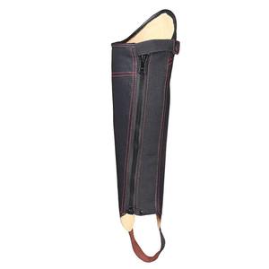 Chaps de haute qualité pour l'équitation, en cuir de vache véritable, équipement en cuir véritable - Product Image 4