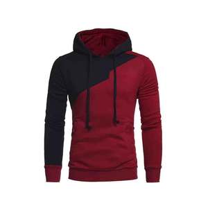 เสื้อฮู้ดผู้ชายโอเวอร์ไซส์ผ้าฝ้าย100% ดีไซน์เรียบสำหรับฤดูหนาว - Product Image 6