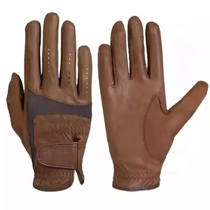 Winter <b>Equestrian</b> Horseback Riding Gloves Youth Girls Breathable Comfortable Leather Touch Screen Gloves Outdoor Riding breeches - Product Image 4