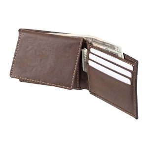 100% Genuine Leather Male <b>Purses</b> With <b>Zip</b> Coin Pocket Customize Logo Men Wallet and Card Holder Wholesale Leather Wallets Men - Product Image 4