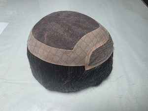 Peluca de pelo Remy de encaje frontal Mono para hombre más vendida, tupé de encaje HD transparente, pelo Taz, pelucas de cabello humano de alta calidad de Bangladesh - Product Image 3