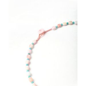 Collier vintage en turquoise naturelle avec des accents de perles d'eau douce - Product Image 2