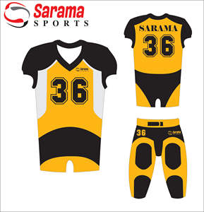 Nuevo diseño juvenil barato sublimación personalizada uniformes de fútbol americano liso en blanco color personalizado fútbol americano profesional, - Product Image 3