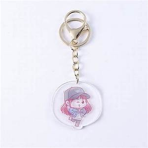 2025 Llavero de dibujos animados de acrílico con logotipo personalizado Llavero personalizado hecho de plástico Precio de fábrica para regalos promocionales memorables - Product Image 5