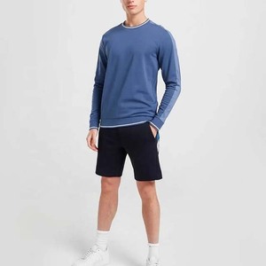 Estilo de moda Ropa de invierno Manga larga Estilo casual Jersey de algodón transpirable Ajuste suelto Venta al por mayor Básicos Sudaderas para hombres 2025 - Product Image 5