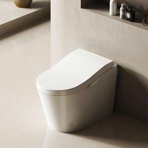 Inodoro Inteligente Grande con Función de Lavado Femenino, Descarga Automática, Sin Borde, Montado en el Suelo, con Control Remoto Incluido - Product Image 4