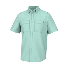 2025 nuevo diseño personalizado rendimiento botón camisas alta calidad malla ligera protección UV para el rendimiento al aire libre-para la pesca - Product Image 4