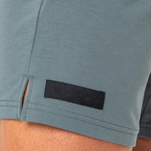 Pantalones cortos de gimnasio personalizados para hombre, bolsillos con cremallera, nuevo estilo, cintura elástica, pantalones cortos para correr, pantalones cortos de entrenamiento en blanco personalizables sólidos - Product Image 4