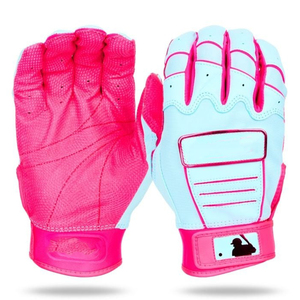 OEM <b>Baseball</b> Batting Gloves for Professionals | Anti-Slip, Custom Design, Soft Leather Palm 2026 pink gloves - Product Image 1
