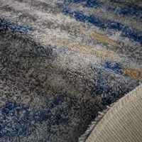 Tapis imprimé à rayures dégradées en PET polyester, tapis mural pour couloir, hall, bureau