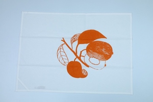 Set of 2pcs <b>Disposable</b> 100% Cotton Kitchen <b>Towels</b> with Vegetable Print 50x70cm Super Clean for Home Use - Product Image 2