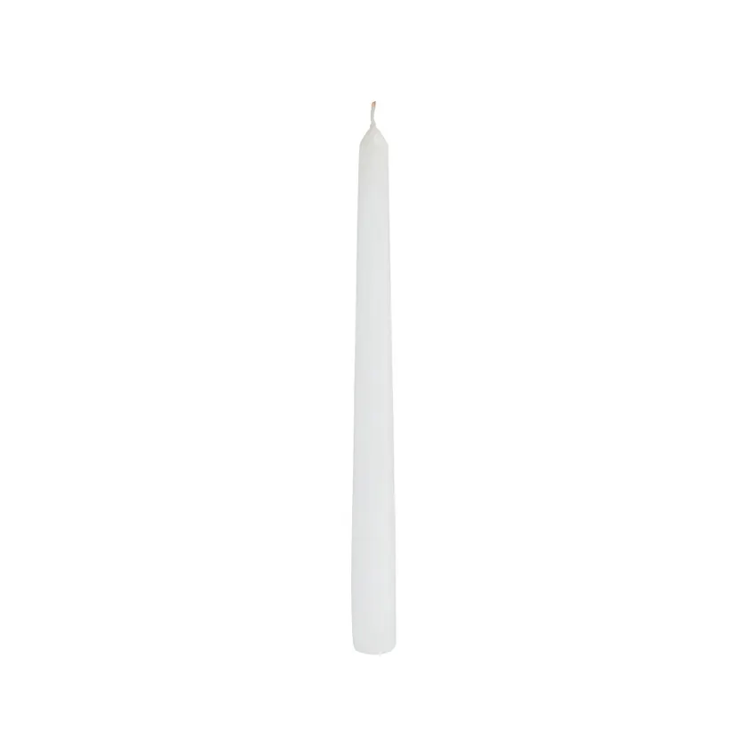 Wholesale church stick religious votive paraffin wax taper household white candle for dinner