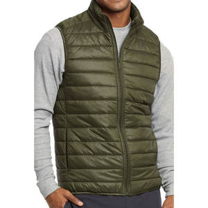 Top Trending 2024 Ligero Packable Warm Puffer Gilet Chaleco para hombres Repeler el agua Warm Comfort Fill Puffer Gilet Chaleco - Product Image 1