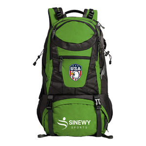 Mochila DE LUCHA elástica personalizada con logotipo frontal, impresión por sublimación impermeable para equipos deportivos y uso escolar - Product Image 1