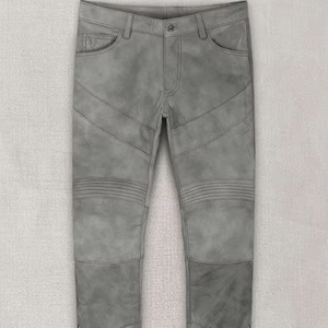 กางเกงหนังขายาวปกติคุณภาพสูงสำหรับ100% กางเกงหนังทำจากผ้าแห้งเร็วคุณภาพสูง - Product Image 1