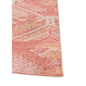 Alfombras Erbe de Lana y Viscosa con Patrón Geométrico de Gran Área, Rojas y Naranjas, Anudadas a Mano, para el Hogar, Pasillo y Habitación - Modelos 3D para Adolescentes - Product Image 4