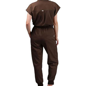 Uniformes Médicos para Hombre, Pantalones de Trabajo Blancos, Conjuntos de Uniformes Médicos de Manga Corta, Transpirables, de Poliéster, Tallas Grandes, de Secado Rápido, Ignífugos - Product Image 4