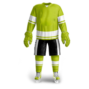Nouvel arrivage d'ensembles d'uniformes de hockey sur glace Sublimation personnalisée 100% polyester respirant séchage rapide unisexe adulte fabriqué sur mesure au Pakistan - Product Image 5