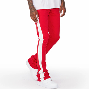 Offre spéciale, imprimé DTG personnalisé, pantalon de survêtement évasé décontracté pour hommes, pantalon évasé nouveau style délavé pour hommes - Product Image 5